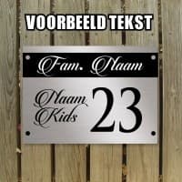 Zilver geborsteld aluminium 3 — foto 1